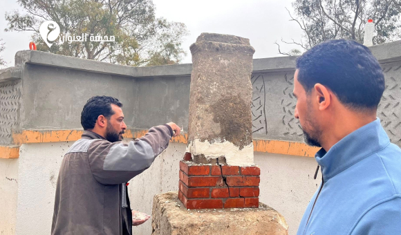 ترميم النصب الميلي بموقع أبولو في شحات 4 ترميم النصب الميلي بموقع أبولو في شحات - psd elenwan 2 14