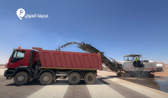 صيانة شاملة تعيد جاهزية مطار سبها الدولي ورفع كفاءة التشغيل - psd elenwan 2 25
