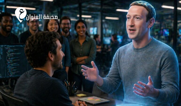 ميتا تطور نسخة رقمية لزوكربيرغ لتعزيز التواصل الداخلي - psd elenwan 2026 04 14T233127.363
