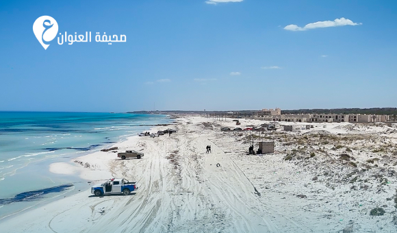 حملة في صبراتة لإزالة "عشوائيات المصائف" - psd elenwan 2026 04 22T105941.292