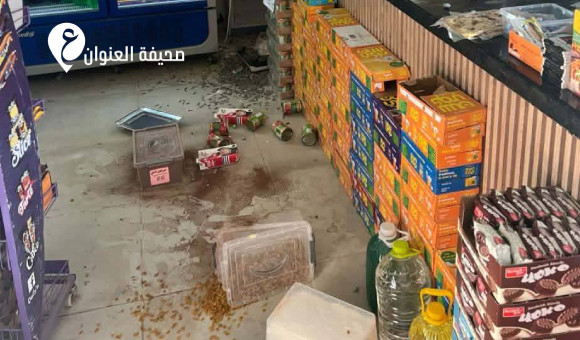 سطو على سوق في السراج بطرابلس.. واشتباه بتورط "مهاجرين" - psd elenwan 2026 04 22T154911.828