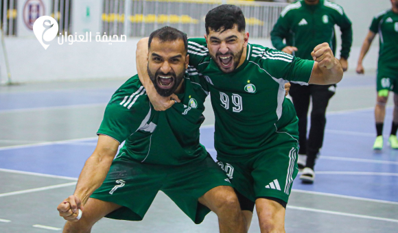 الأهلي طرابلس يتوج بطلا لدوري اليد للمرة 13 - psd elenwan 2026 04 28T203601.871
