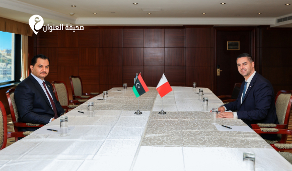 نائب القائد العام يبحث في مالطا تعزيز التعاون ومكافحة التهريب والهجرة غير الشرعية - psd elenwan 3 26