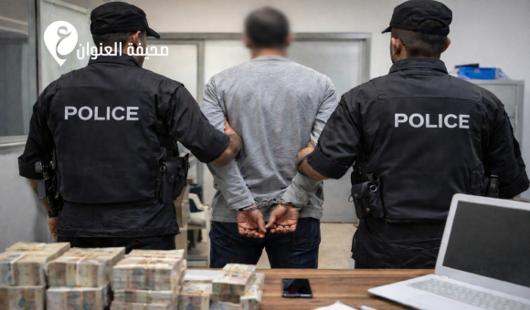 ضبط متهم بالاستيلاء على 500 ألف دينار عبر شركة وهمية - psd elenwan 57 1