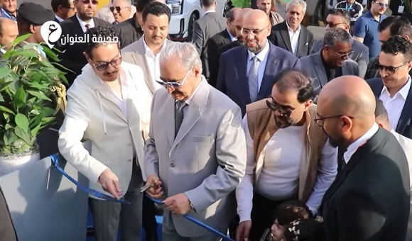 القائد العام يفتتح معرض ليبيا بيلد في بنغازي - psd elenwan 69