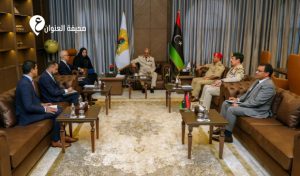 حفتر يبحث مع سفير الاتحاد الأوروبي تعزيز التعاون الأمني ودعم الاستقرار في ليبيا - psd elenwan 1 7