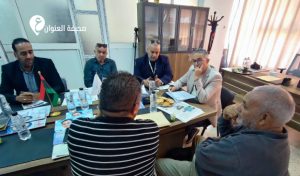 زيارة مسؤول برلماني للهيئة العامة للصحافة فرع بنغازي لمناقشة واقع العمل الصحفي - psd elenwan 2 8