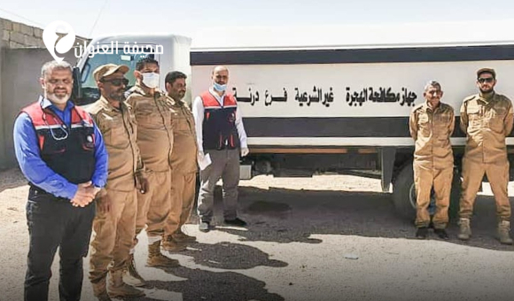 فحوصات للمهاجرين غير الشرعيين في درنة 2 فحوصات للمهاجرين غير الشرعيين في درنة - psd elenwan 2026 05 12T111052.931
