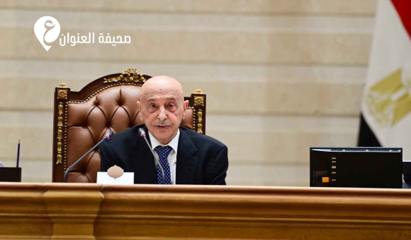 عقيلة يؤكد عمق الشراكة بين ليبيا ومصر أمام البرلمان المصري - psd elenwan 2026 05 18T154703.073