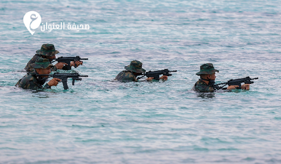 عمليات بحرية ضمن مناورة درع الكرامة 2 - psd elenwan 2026 05 21T141825.543