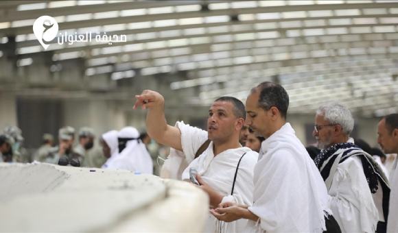 الحجاج يرمون الجمرات الثلاث في أول أيام التشريق 1 الحجاج يرمون الجمرات الثلاث في أول أيام التشريق - psd elenwan 2026 05 28T125626.736