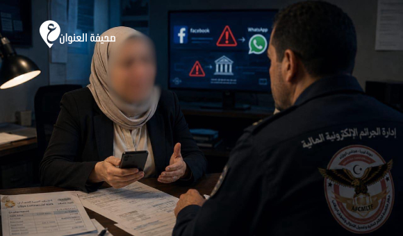 إحالة متورطة للنيابة في قضية تحويلات مالية مشبوهة - psd elenwan 52