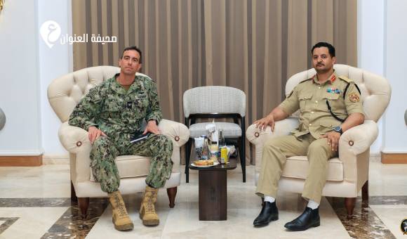رئيس الأركان العامة يستقبل الملحق العسكري الأمريكي في بنغازي 2 رئيس الأركان العامة يستقبل الملحق العسكري الأمريكي في بنغازي - psd elenwan 56