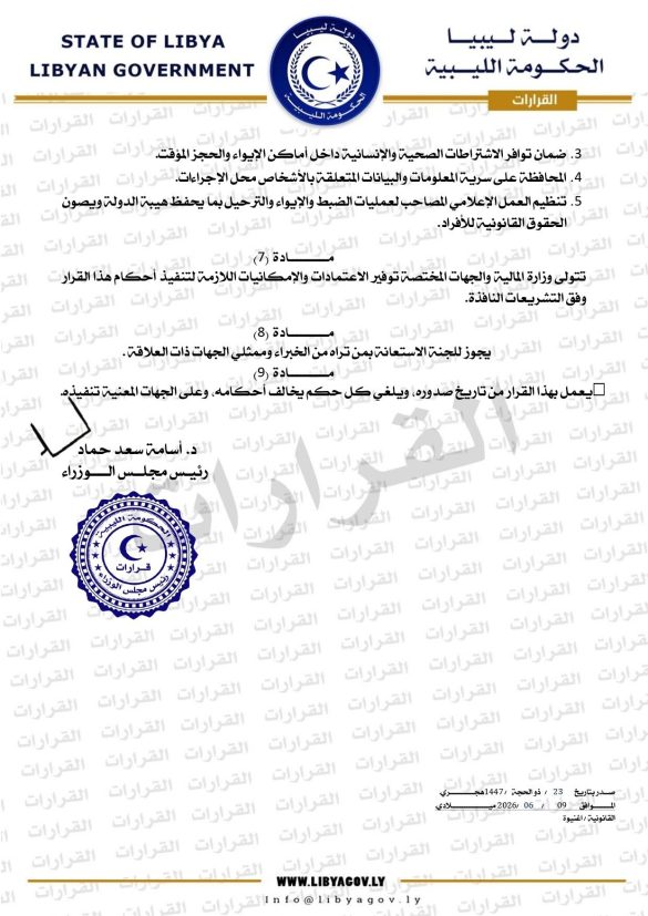 حكومة حماد تشكّل لجنة عليا لمتابعة أوضاع المهاجرين غير القانونيين 2 حكومة حماد تشكّل لجنة عليا لمتابعة أوضاع المهاجرين غير القانونيين - 719876452 976937308304028 4352762392738246238 n