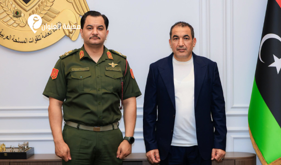 نائب القائد العام يبحث الملف الأمني مع وزير الداخلية - psd elen77wan