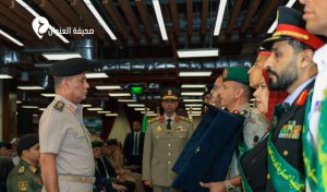 نائب القائد العام ورئيس الأركان يحضران تخريج دفعة جديدة من ضباط القوات المسلحة الليبية في مصر - psd elenwan 2 22