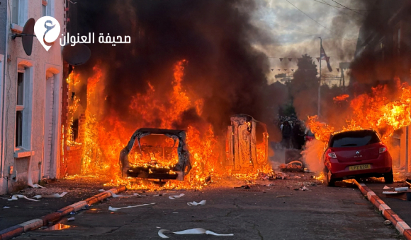اضطرابات في بلفاست على خلفية حادثة طعن ومشتبه به "مهاجر" 2 اضطرابات في بلفاست على خلفية حادثة طعن ومشتبه به "مهاجر" - psd elenwan 2026 06 10T130230.197