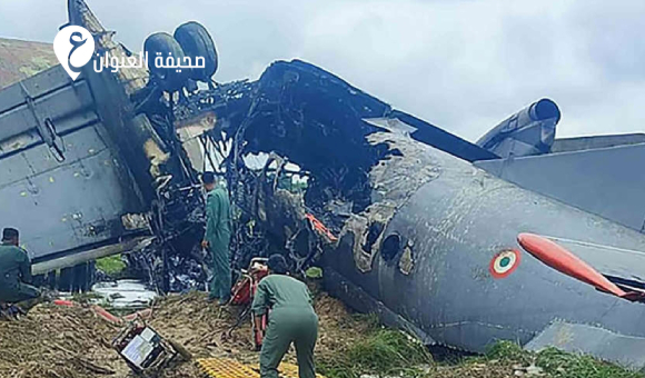 مقتل 5 عسكريين في تحطم طائرة تابعة لسلاح الجو الهندي - psd elenwan 2026 06 13T144019.137
