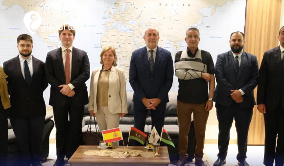 غرفة تجارة بنغازي تناقش مع ملحقية التجارة الإسبانية تعزيز التعاون الاقتصادي - psd elenwan 2026 06 23T134559.395