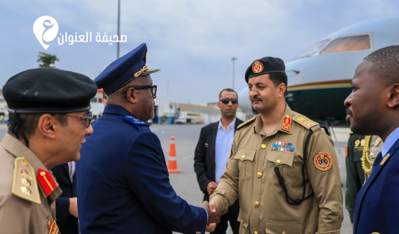 رئيس الأركان العامة يصل لواندا للمشاركة في مؤتمر رؤساء الأركان الدولي - psd elenwan 2026 06 29T225211.098