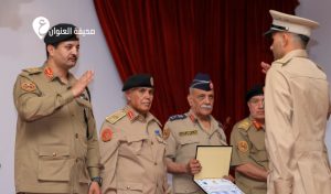 رئيس الأركان العامة يشهد تخريج دورة لآمري الكتائب والسرايا بإدارة المشاة والمدرعات - psd elenwan 2 24