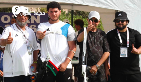 محمد غريب يمنح ليبيا برونزية في بطولة أفريقيا للقوس والسهم بالجزائر 2 محمد غريب يمنح ليبيا برونزية في بطولة أفريقيا للقوس والسهم بالجزائر - psd elenwan 2026 07 24T205849.911