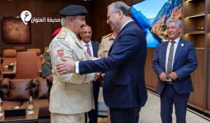 القائد العام يبحث مع مستشار الرئيس الأمريكي دعم توحيد المؤسسات الليبية - psd elenwan 5 6