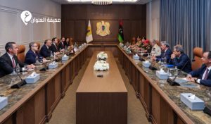 القائد العام يبحث مع مستشار الرئيس الأمريكي دعم توحيد المؤسسات الليبية - psd elenwan 7 2