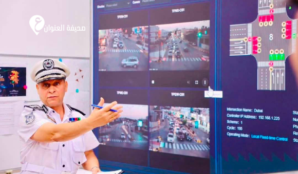 بنغازي تدخل مرحلة جديدة من إدارة المرور بمنظومة ذكية للإشارات والتحكم - psd elenwan 71