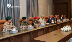 القائد العام يبحث مع مستشار الرئيس الأمريكي دعم توحيد المؤسسات الليبية - ‏‏psd elenwan 6 نسخة