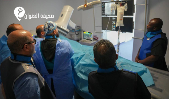 «بونخيلة الطبي» بالكُفرة يُنجز 7 عمليات قسطرة قلبية بدعم من «صندوق الإعمار» - psd elenwan 11 3