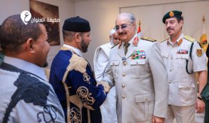 القائد العام يستقبل وفدًا من مشايخ وأعيان الأمازيغ والزنتان والجبل الغربي 16 القائد العام يستقبل وفدًا من مشايخ وأعيان الأمازيغ والزنتان والجبل الغربي - psd elenwan 2 9