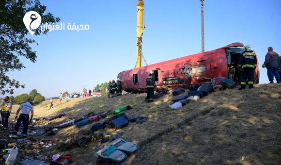 مقتل 12 شخصا وإصابة 10 في حادث حافلة بولندية بالمجر - psd elenwan 2026 08 16T202746.729