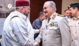 القائد العام يستقبل وفدًا من مشايخ وأعيان الأمازيغ والزنتان والجبل الغربي 18 القائد العام يستقبل وفدًا من مشايخ وأعيان الأمازيغ والزنتان والجبل الغربي - psd elenwan 4 6