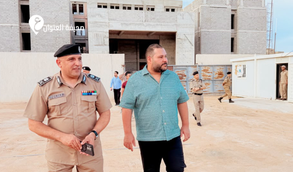 الوطني للتنمية يتفقد مبنى مديرية أمن سرت الجديد وقسم المرور - psd elenwan 2 15