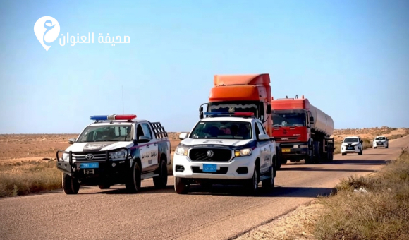 ضبط شاحنة تهريب وقود داخل إحدى المزارع بالبطنان - psd elenwan 2026 09 04T000118.420