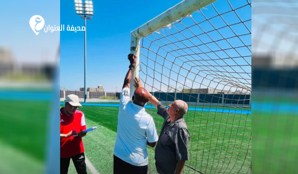 تفقد جاهزية ملعب المدينة الرياضية بسرت استعدادًا للموسم الجديد - psd elenwan 43