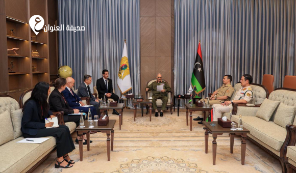 القائد العام يبحث مع السفير الفرنسي تعزيز التعاون ودعم جهود توحيد المؤسسات - psd elenwan 50
