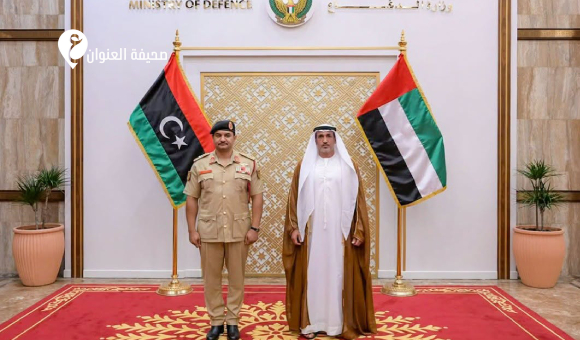 نائب القائد العام يبحث تعزيز التعاون مع وزير الدولة لشؤون الدفاع الإماراتي - psd elenwan 75