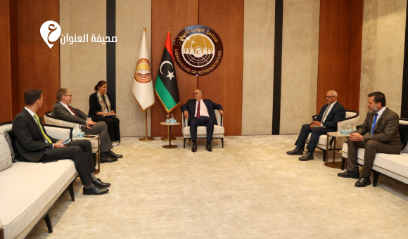 بنغازي.. رئيس مجلس النواب يلتقي السفير الألماني - psd elenwan 2 26