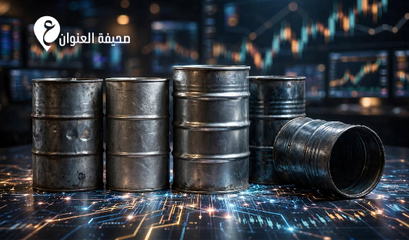 النفط يصعد بأكثر من 4% وسط مخاوف بشأن الإمدادات - psd elenwan 2026 10 08T151344.330