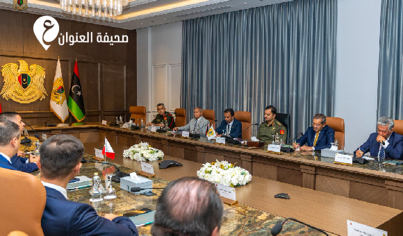 نائب القائد العام يلتقي وفداً حكومياً رفيع المستوى من جمهورية مالطا - psd elenwan 80